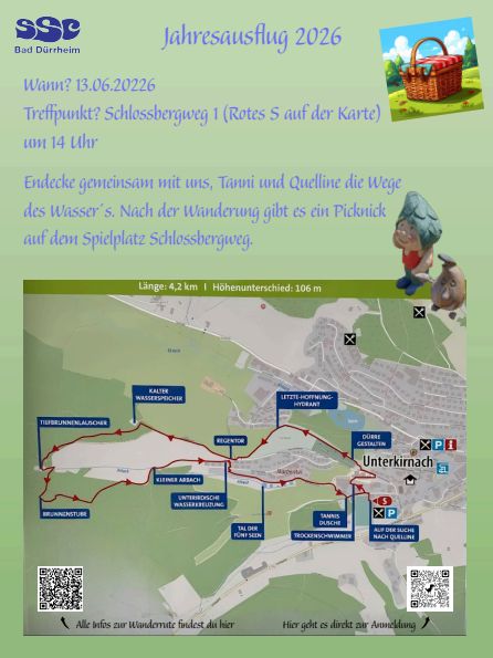 Flyer Wanderrung Unterkirnach